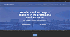 Desktop Screenshot of lawdebenture.com